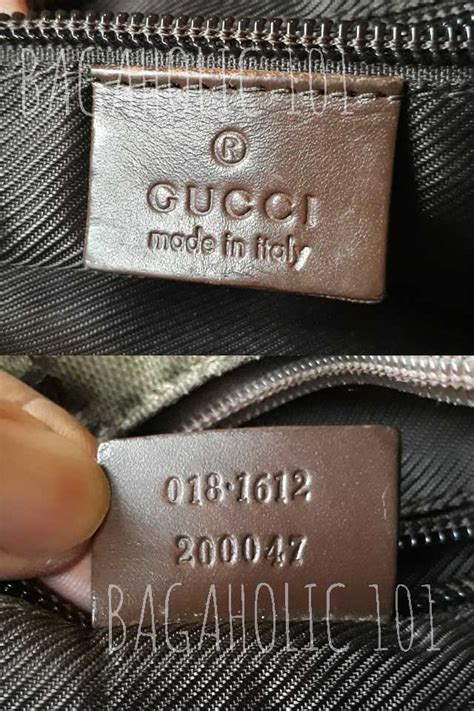 do gucci clothes have serial numbers|Gucci authentication serial number.